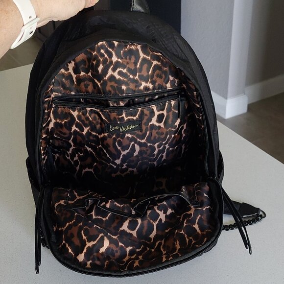 Victoria's Secret Black Nylon Backpack - Picture 6 of 16
